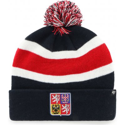 47 Brand pánská Zimní čepice Česká republika Breakaway '47 Cuff Knit Navy – Zboží Mobilmania