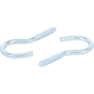 Háčky šroubovací, 90 mm, 2 kusy - BGS 88183 – Hledejceny.cz