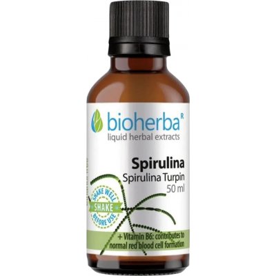 Bioherba Spirulina tinktura kapky 50 ml – Hledejceny.cz