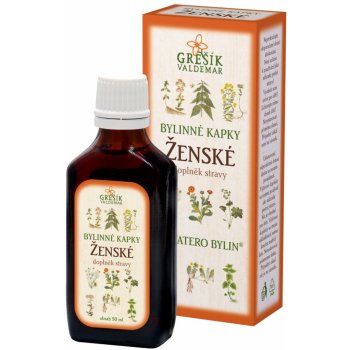 Grešík Ženské bylinné kapky 50 ml