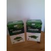 Doplněk stravy na detoxikaci Green Ways Chlorella Bio tablety 330 g + Ječmen Bio tablety 210 g