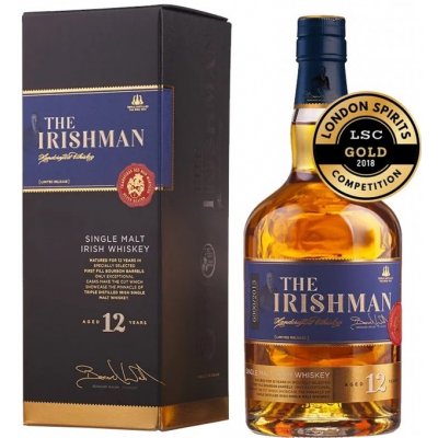 The Irishman Single Malt 12y 43% 0,7 l (holá láhev)