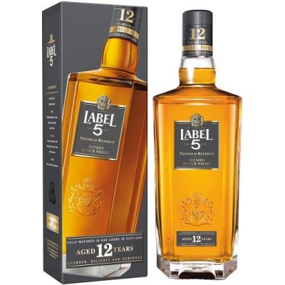 LABEL 5 12y 40% 0,7 l (karton) – Hledejceny.cz