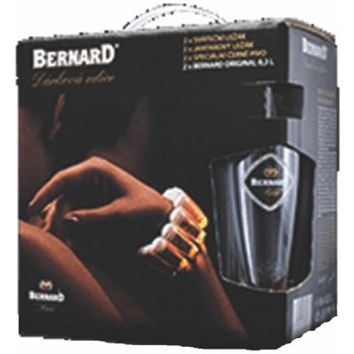 Bernard 12 pack svát 5% 6 x 0,5 l (dárkové balení 2 sklenice) – Zbozi.Blesk.cz