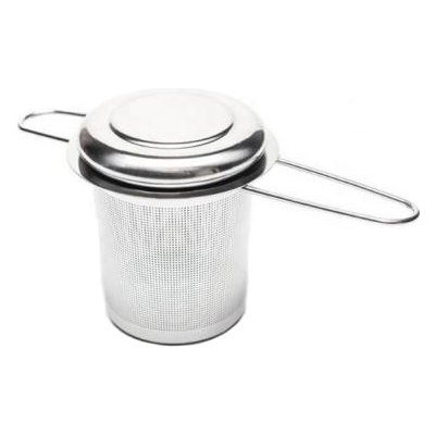 GAUCHO CEBAR Sítko na čaj s rukojetí a víkem (cedník), nerez, 5 cm – Zboží Dáma