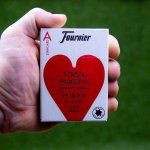 Fournier 2500 plastové Červená – Zboží Dáma