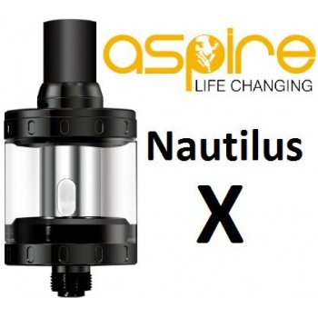 aSpire Nautilus X clearomizer černý 2ml