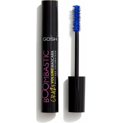 Gosh Boombastic Crazy Volume Řasenka pro objem a natočení řas 002 Crazy Blue 13 ml – Hledejceny.cz