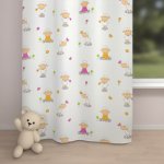 Biante Dětský bavlněný závěs Sandra SA-728 Veselé ovečky na bílém 150x220 cm – Hledejceny.cz