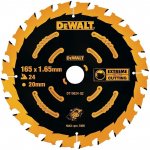 DeWALT DT10624 Pilový kotouč 165x20mm 24zubů – Hledejceny.cz