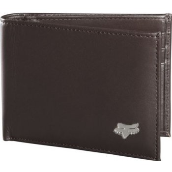 Fox Racing Pánská peněženka Bifold Leather Wallet Intl Only Brown