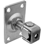 CAIS HP 16 R - regulovatelný pant s plotnou k přišroubování na betonový sloupek, pro brány a branky, závit M16 – Zboží Mobilmania