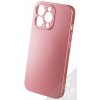 Pouzdro a kryt na mobilní telefon Apple Pouzdro 1Mcz Metallic TPU Apple iPhone 13 Pro růžové