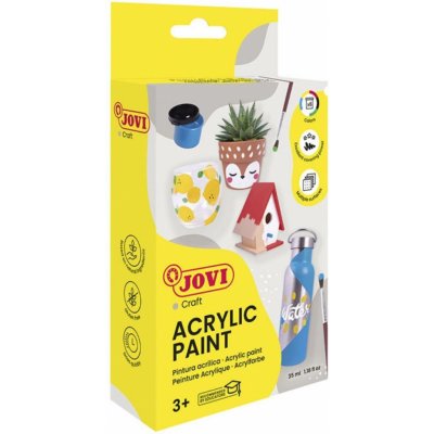 JOVI Jovidecor akrylové barvy 6 x 55 ml – Zboží Mobilmania