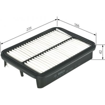 Vzduchový filtr BOSCH 1 457 433 784 – Hledejceny.cz