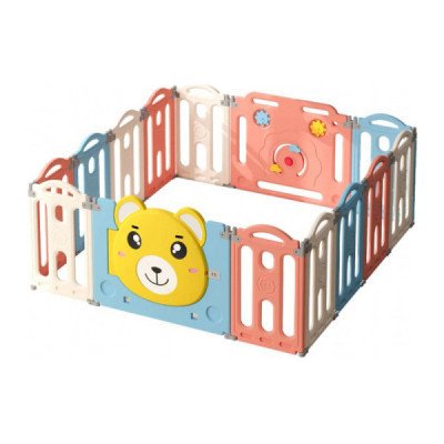 EMP Dětská ohrádka plastová PL38-colour 148 x 148 cm barevná N – Hledejceny.cz