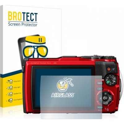 Ochranná fólie AirGlass Premium Glass Screen Protector Olympus Tough TG-6 – Zboží Živě