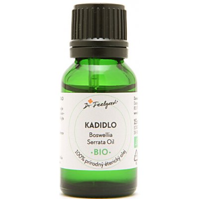 Dr. Feelgood Kadidlo BIO - éterický olej - 15 ml - – Sleviste.cz