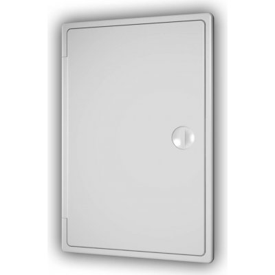 MIKAWI evizní dvířka 150 x 150 mm plochá bílá 59-0271 – Zboží Mobilmania