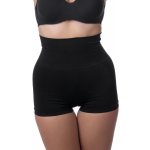 LORANE Kalhotky s nohavičkou a dvojitým pasem Černá – Zboží Dáma