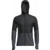 Pánské sportovní tričko Icebreaker Men's 200 Realfleece Descender LS Half Zip black/graphite/cb