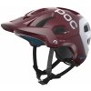 Cyklistická helma POC Tectal Race Spin Propylene red/Hydrogen white matt 2021