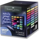 Faber Castell 254602 Textliner sada ve stolním boxu 24 ks – Zboží Dáma