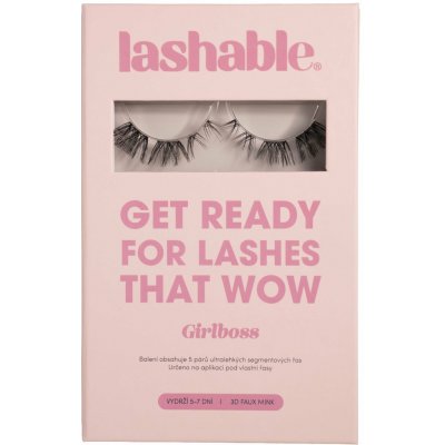 Lashable umělé nalepovací řasy Girlboss 6-15mm 5 párů – Zboží Dáma Lashable umělé nalepovací řasy Girlboss 6-15mm 5 párů – Zboží Dáma