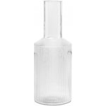 Ferm Living Karafa Ripple 1 l, Clear, 5439 – Zboží Dáma