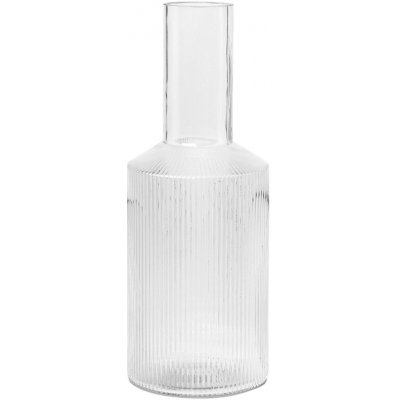 Ferm Living Karafa Ripple 1 l, Clear, 5439 – Zboží Dáma