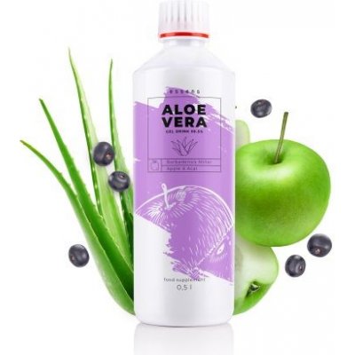 Essens Aloe Vera 99.5% Gel Drink jablko + acai 500 ml – Sleviste.cz