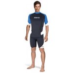 Mares RASH GUARD LOOSE FIT, krátký rukáv - pánské, modrá – Zboží Dáma