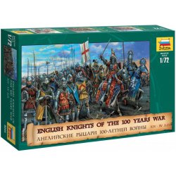 Zvezda Wargames AoB English Knights 100 Years War 8044 1:72