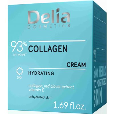 Delia Cosmetics Collagen hydratační denní krém s kolagenem 50 ml – Hledejceny.cz