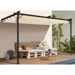 Garden Point Santana krémová stříška na terasu 3x3m – Zboží Mobilmania