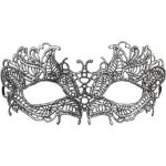 Stříbrná škraboška krajková – Zboží Dáma