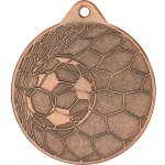 Designová kovová medaile Fotbal Bronz 5 cm – Zboží Mobilmania