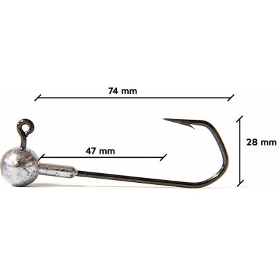 Hell Cat Jig Head Catfish vel.10 65g – Zboží Mobilmania