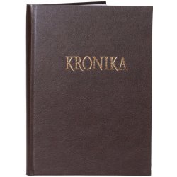 Hospa Kronika A4 300 listů bez tisku bordó