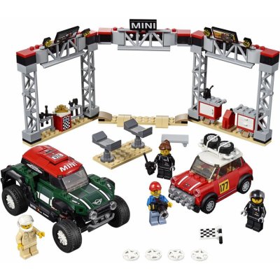 LEGO® Speed Champions 75894 1967 Mini Cooper S Rally a 2018 MINI John Cooper Works Buggy – Zboží Mobilmania