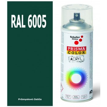 Schuller Eh'klar Prisma Color 91037 RAL 6005 Sprej zelený lesklý 400 ml, odstín barva mechově zelená
