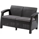 Allibert Corfu Love Seat antracit