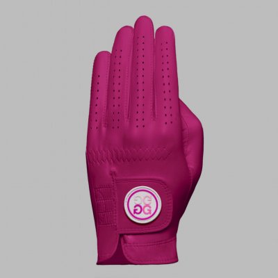 G/Fore Signature Womens Golf Glove levá růžová M – Sleviste.cz