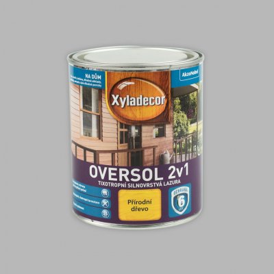 Xyladecor Oversol 2v1 0,75 l přírodní – Sleviste.cz