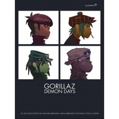 Gorillaz -- Demon Days: Piano/Vocal/Chords GorillazPaperback – Hledejceny.cz