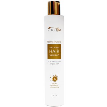 VitcoHair Shampoo Anti Aging Restructuring For Achieving 250 ml