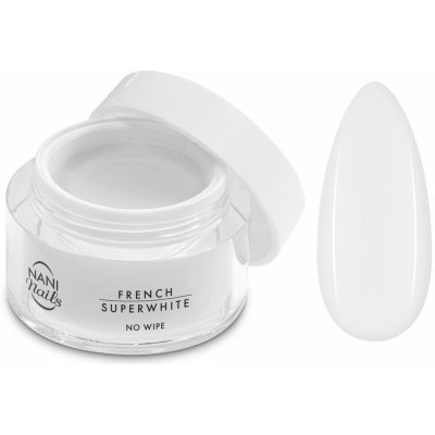 NANI UV gel French bez výpotku Super White 5 ml – Zboží Dáma