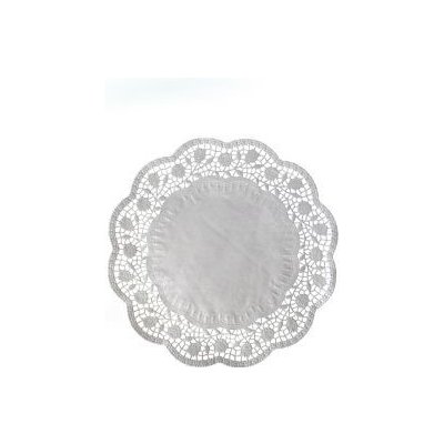 Dekorativní krajky kulaté průměr 22 cm (100 ks) – Sleviste.cz