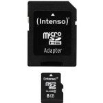 Intenso microSDHC 8 GB class 10 3413460 – Zboží Mobilmania