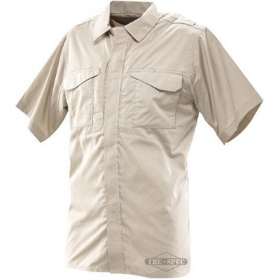 Košile Tru-Spec 24-7 Uniform krátký rukáv khaki – Hledejceny.cz